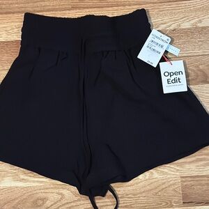 Nordstrom High Waist Black Shorts for Effortless Style